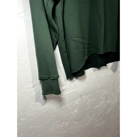 Aerie Sunday Soft lace up oversized sweater womens small loungewear casual cozy - Picture 5 of 8